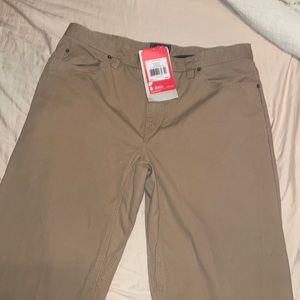 North Face khaki pants Moab khaki color nwt